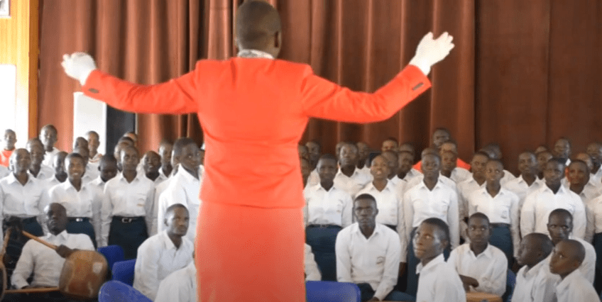 Aganda song performed by students of st kizito ss bugolobi