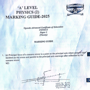 UTEC UACE PHYSICS PAPER 2 GUIDE 2025